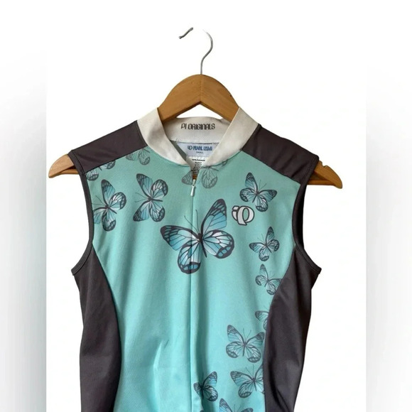 Pearl Izumi PI Originals Butterfly Zip Cycling Jersey Sleeveless Women’s Size S - Picture 4 of 11
